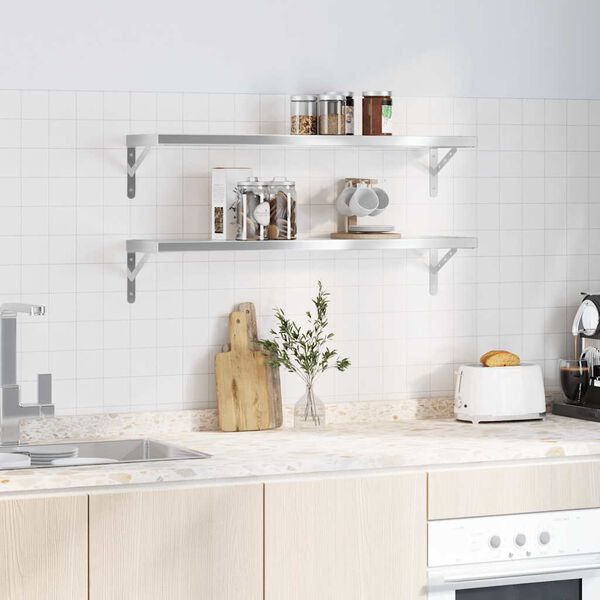 vidaXL &Rho;ά&phi;&iota;&alpha; &Tau;&omicron;ί&chi;&omicron;&upsilon; 2 &tau;&epsilon;&mu;. &Alpha;&sigma;&eta;&mu;ί 100x23,5 &epsilon;&kappa;. &Alpha;&nu;&omicron;&xi;&epsilon;ί&delta;&omega;&tau;&omicron; &Alpha;&tau;&sigma;ά&lambda;&iota;