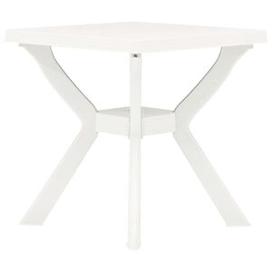vidaXL &Tau;&rho;&alpha;&pi;έ&zeta;&iota; Bistro &Lambda;&epsilon;&upsilon;&kappa;ό 70 x 70 x 72 &epsilon;&kappa;. &Pi;&lambda;&alpha;&sigma;&tau;&iota;&kappa;ό