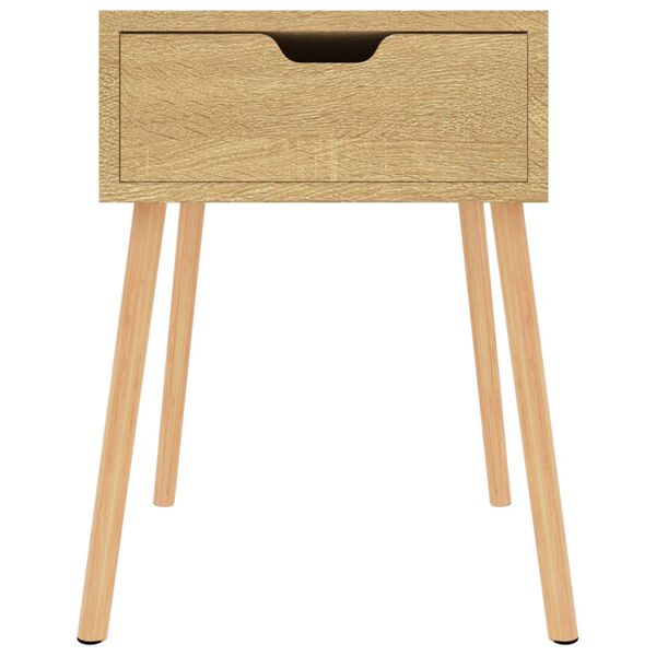 vidaXL Κομοδίνο Sonoma Δρυς 40 x 40 x 56 εκ. από Επεξεργασμένο Ξύλο