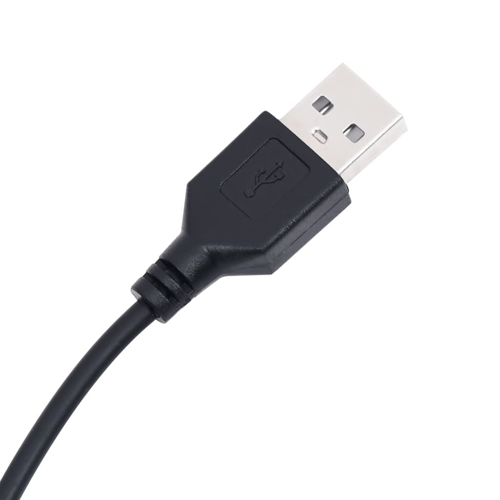 vidaXL Κομοδίνο Επιτοίχιο με Φώτα LED Λευκό