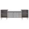 vidaXL Έπιπλο Τηλεόρασης Γκρι Sonoma 160x35x55 εκ. από Επεξεργ. Ξύλο