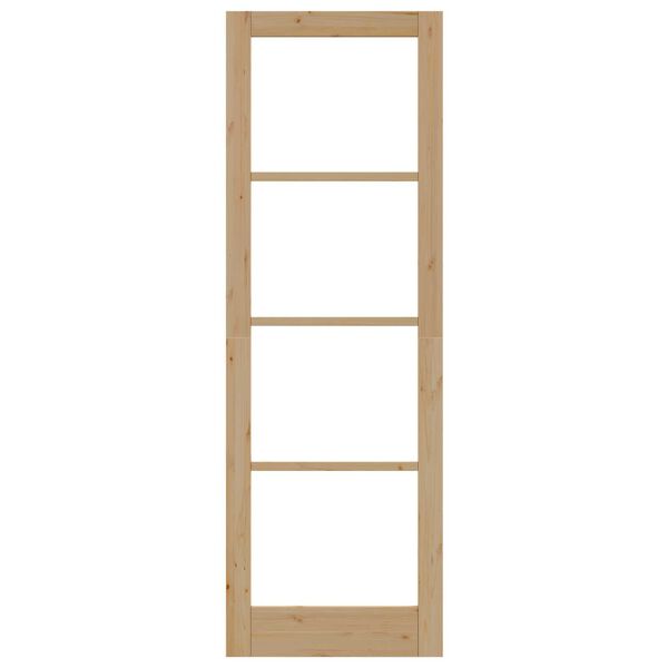 vidaXL Εσωτερική Πόρτα με Γυαλί "ORKDAL" 78x232x4 εκ. Στερεό Ξύλο Πεύκου