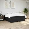 vidaXL &Kappa;&rho;&epsilon;&beta;ά&tau;&iota; Boxspring &mu;&epsilon; &Sigma;&tau;&rho;ώ&mu;&alpha; &Mu;&alpha;ύ&rho;&omicron; 200x200 &epsilon;&kappa;. &Upsilon;&phi;&alpha;&sigma;&mu;ά&tau;&iota;&nu;&omicron;