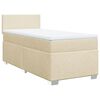 vidaXL &Kappa;&rho;&epsilon;&beta;ά&tau;&iota; Boxspring &mu;&epsilon; &Sigma;&tau;&rho;ώ&mu;&alpha; &Kappa;&rho;&epsilon;&mu; 100 x 200 &epsilon;&kappa;. &Upsilon;&phi;&alpha;&sigma;&mu;ά&tau;&iota;&nu;&omicron;
