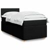 vidaXL &Kappa;&rho;&epsilon;&beta;ά&tau;&iota; Boxspring &mu;&epsilon; &Sigma;&tau;&rho;ώ&mu;&alpha; &Mu;&alpha;ύ&rho;&omicron; 80 x 200 &epsilon;&kappa;. &Upsilon;&phi;&alpha;&sigma;&mu;ά&tau;&iota;&nu;&omicron;
