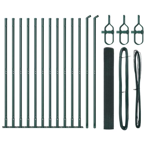 vidaXL &Sigma;&tau;ύ&lambda;&omicron;&sigmaf; &Pi;&epsilon;&rho;&iota;&phi;&rho;ά&xi;&epsilon;&omega;&nu; &Pi;&rho;ά&sigma;&iota;&nu;&omicron; 25 x 1,2 &mu; (12 x 12 mm &pi;&lambda;έ&gamma;&mu;&alpha;)