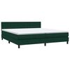 vidaXL &Kappa;&rho;&epsilon;&beta;ά&tau;&iota; Boxspring &mu;&epsilon; &Sigma;&tau;&rho;ώ&mu;&alpha; & LED &sigma;&kappa;&omicron;ύ&rho;&omicron; &pi;&rho;ά&sigma;&iota;&nu;&omicron; 180x220cm &Beta;&epsilon;&lambda;&omicron;ύ&delta;&iota;&nu;&omicron;