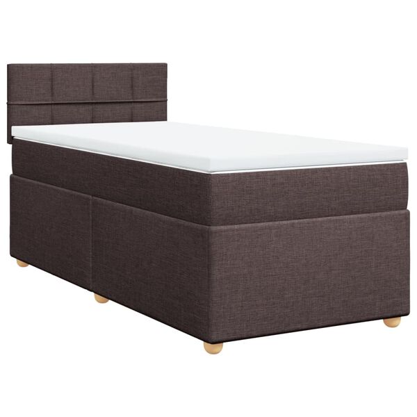 vidaXL &Kappa;&rho;&epsilon;&beta;ά&tau;&iota; Boxspring &mu;&epsilon; &Sigma;&tau;&rho;ώ&mu;&alpha; &Sigma;&kappa;&omicron;ύ&rho;&omicron; &Kappa;&alpha;&phi;έ 100x200 &epsilon;&kappa;. &Upsilon;&phi;&alpha;&sigma;&mu;ά&tau;&iota;&nu;&omicron;