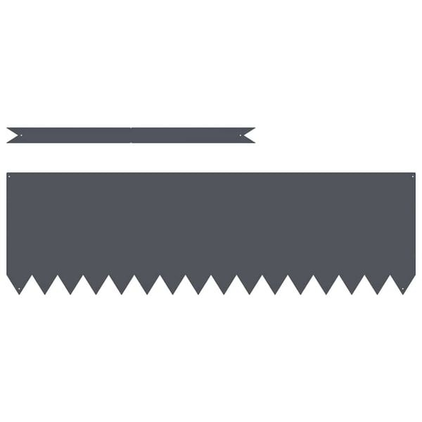 vidaXL &Pi;&epsilon;&rho;ί&gamma;&rho;&alpha;&mu;&mu;&alpha; &gamma;&kappa;&alpha;&zeta;ό&nu; 10 pcs &Alpha;&nu;&theta;&rho;&alpha;&kappa;ί 100 x 0.05 x 20 &epsilon;&kappa;