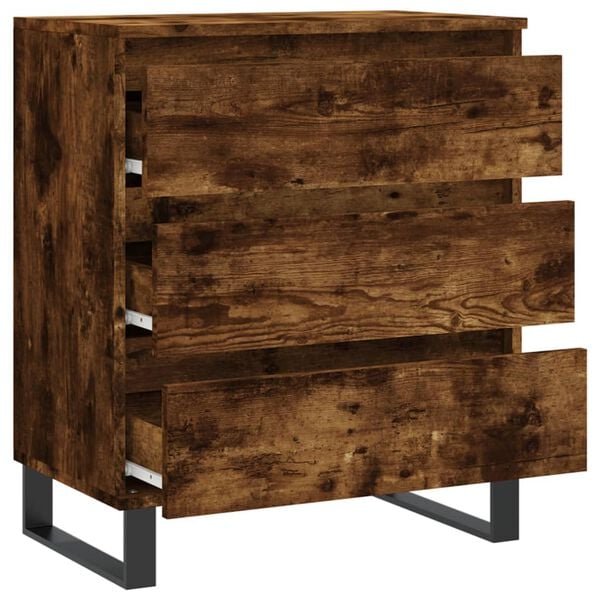 vidaXL Ντουλάπι Καπνιστή Δρυς 60x35x70 εκ. από Επεξεργασμένο Ξύλο