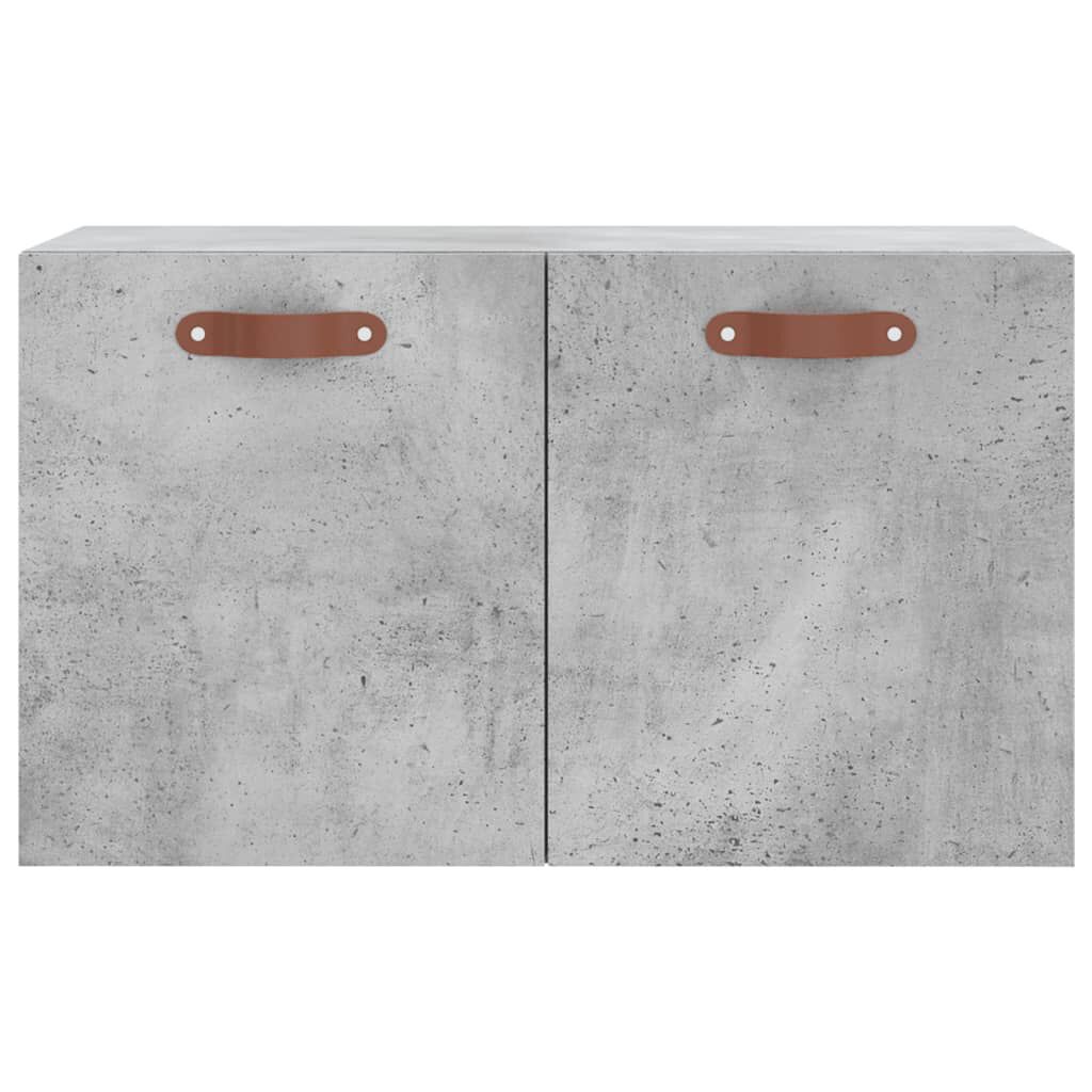 vidaXL Ντουλάπι Τοίχου Γκρι Σκυρ. 60x36,5x35 εκ. Επεξεργασμένο Ξύλο