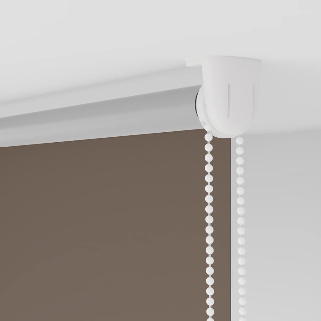 vidaXL Ρολέρ Μπλακάουτ Coffee 115x130 εκ. Πλάτος υφάσματος 110,7 εκ.