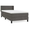 vidaXL &Kappa;&rho;&epsilon;&beta;ά&tau;&iota; Boxspring &mu;&epsilon; &Sigma;&tau;&rho;ώ&mu;&alpha; &Sigma;&kappa;&omicron;ύ&rho;&omicron; &Gamma;&kappa;&rho;&iota; 100x200 &epsilon;&kappa;. &Beta;&epsilon;&lambda;&omicron;ύ&delta;&iota;&nu;&omicron;