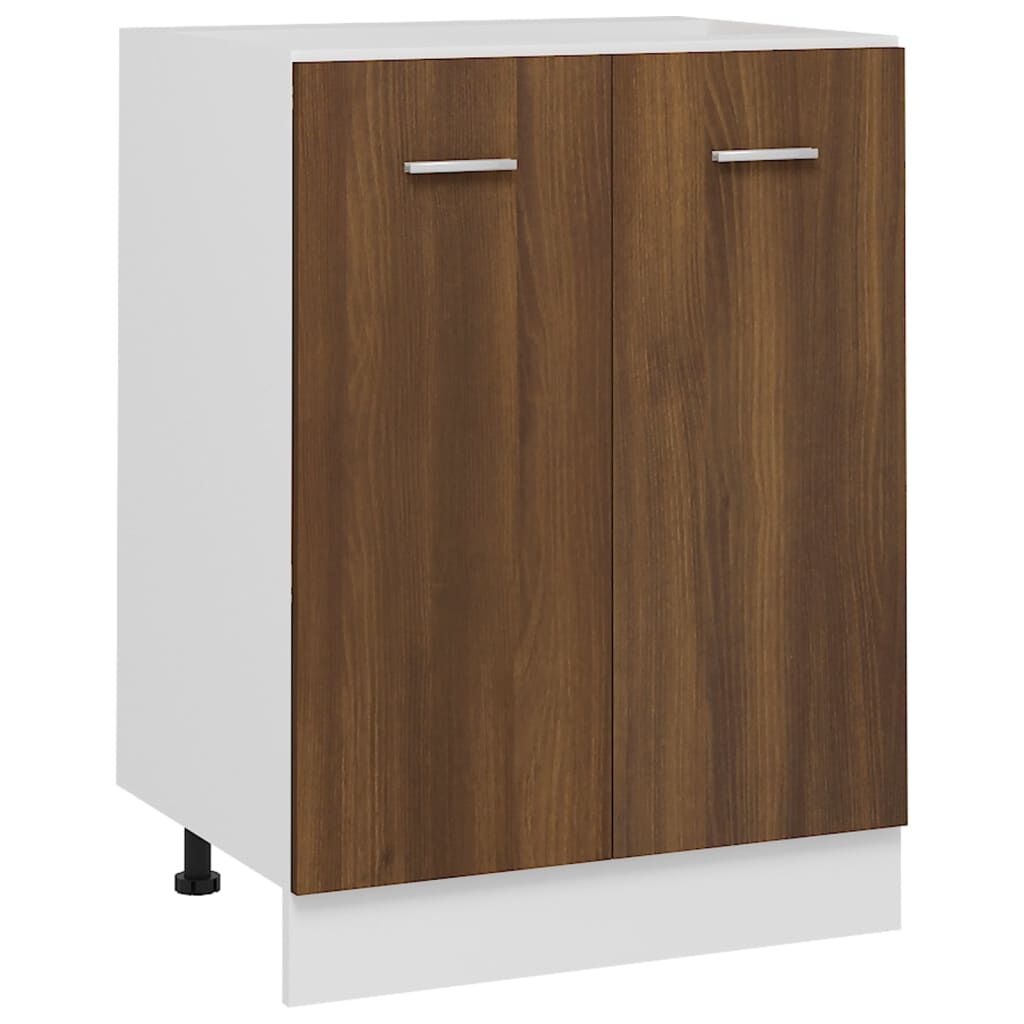 vidaXL Ντουλάπι Lyon Καφέ Δρυς 60 x 46 x 81,5εκ. Επεξεργασμένο Ξύλο