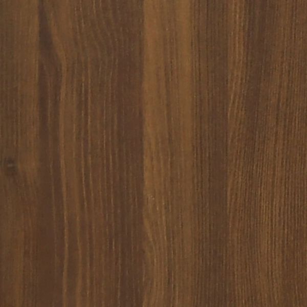 vidaXL Τρόλεϊ Γραφείου Καφέ Δρυς 60x45x60 εκ. από Επεξεργασμένο Ξύλο
