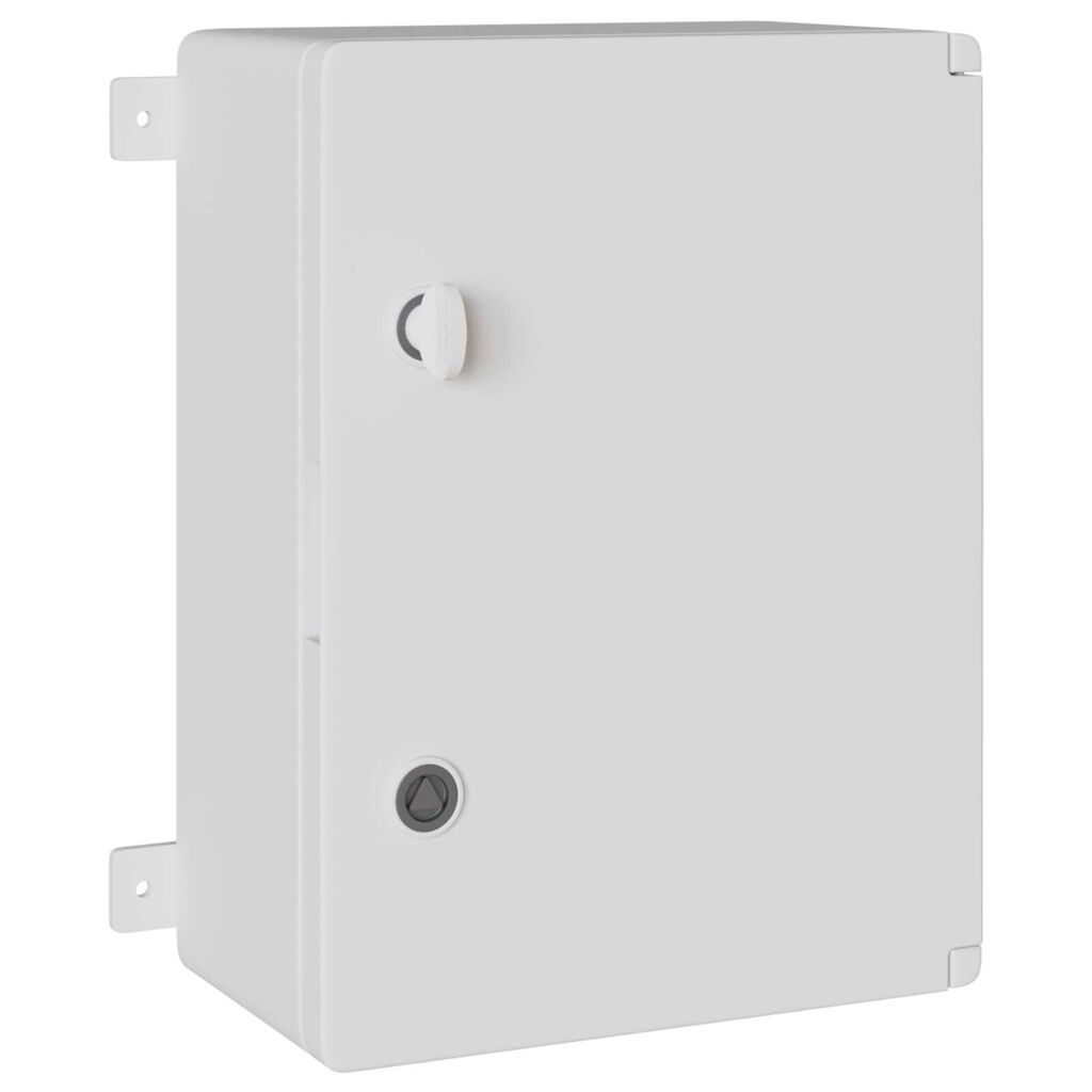 vidaXL Ντουλάπι Ελέγχου Γκρι 30 x 19.5 x 40 εκ. ΑΒΣ Πλαστικό