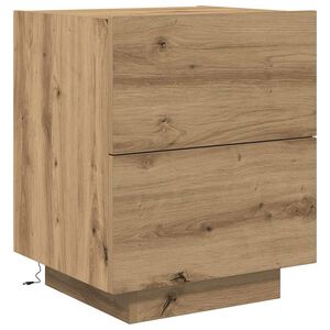 vidaXL &Kappa;&omicron;&mu;&omicron;&delta;ί&nu;&omicron; Artisan Oak 45 x 40 x 55 &epsilon;&kappa; &Epsilon;&pi;&epsilon;&xi;&epsilon;&rho;&gamma;&alpha;&sigma;&mu;έ&nu;&omicron; &Xi;ύ&lambda;&omicron;