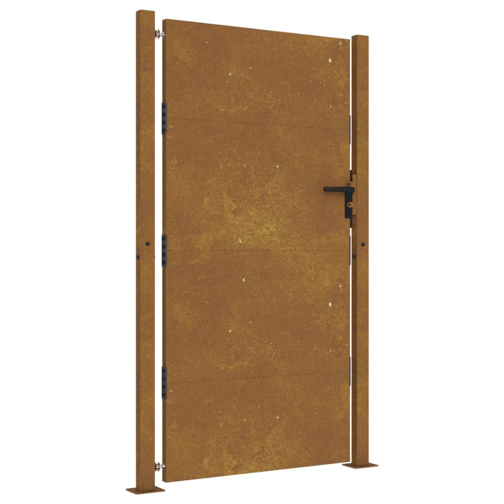 vidaXL Πύλη Κήπου 105 x 180 εκ. από Ατσάλι Corten