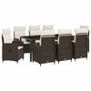 vidaXL &Sigma;&epsilon;&tau; &Epsilon;&xi;&omega;&tau;&epsilon;&rho;&iota;&kappa;ή&sigmaf; &Tau;&rho;&alpha;&pi;έ&zeta;&eta;&sigmaf; 9 pcs &Kappa;&alpha;&phi;έ &kappa;&alpha;&iota; &Kappa;&rho;έ&mu;&alpha; &Lambda;&epsilon;&upsilon;&kappa;ό