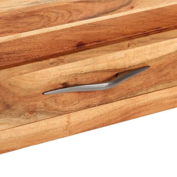 vidaXL Τραπέζι Κονσόλα 110 x 34 x 74 εκ. από Μασίφ Ξύλο Ακακίας