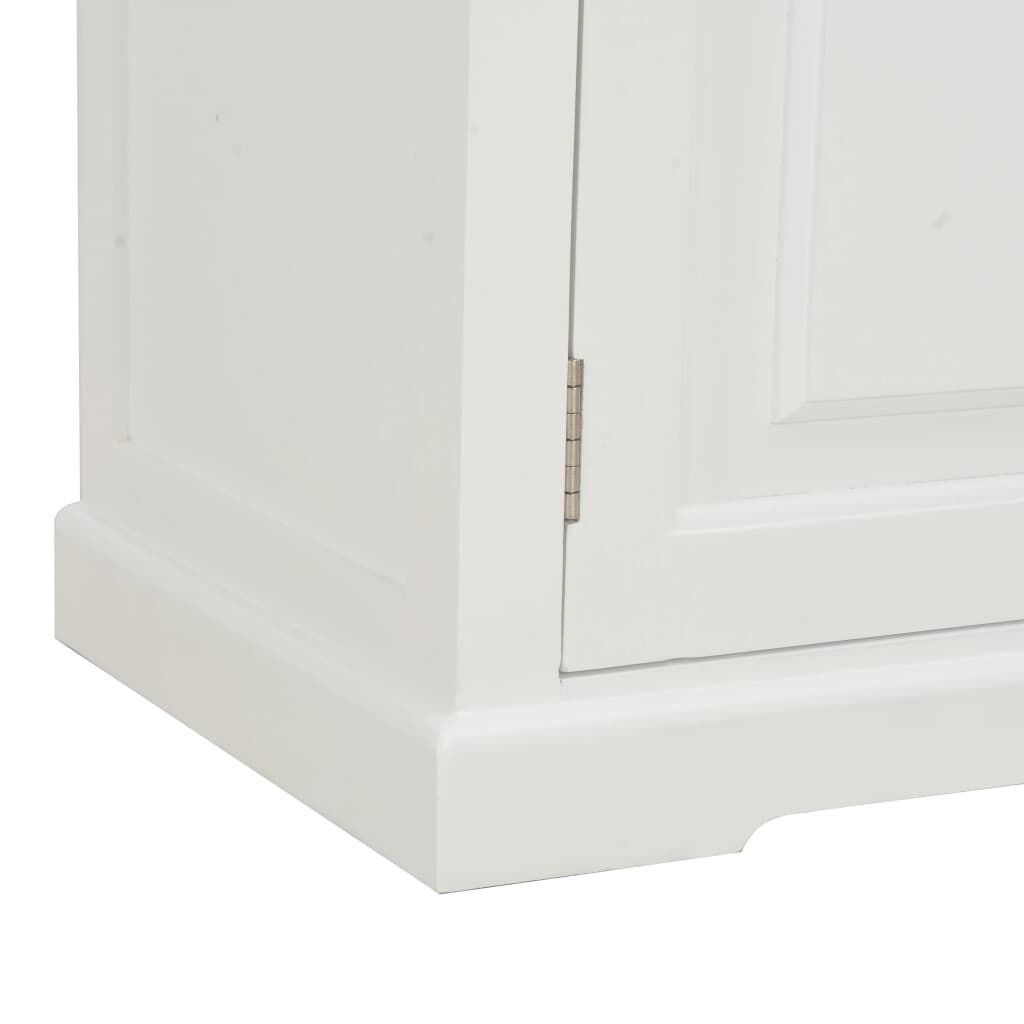 vidaXL Έπιπλο Τηλεόρασης Λευκό 90 x 30 x 40 εκ. Ξύλινο