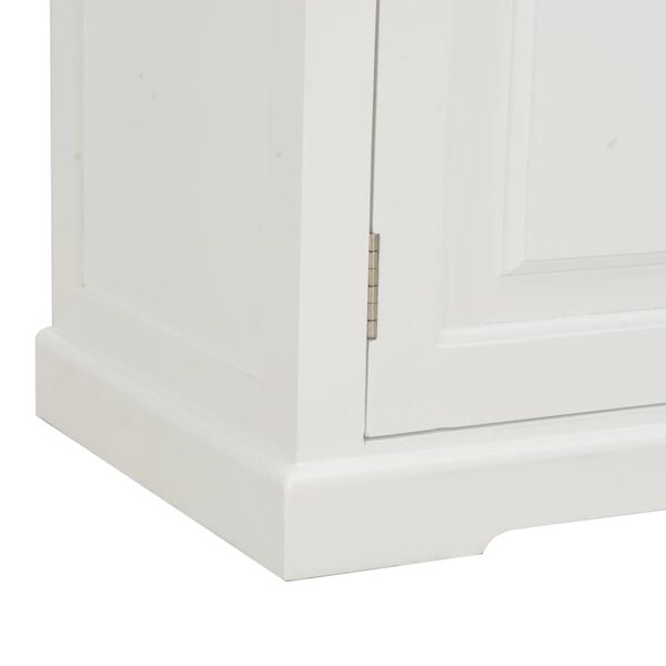 vidaXL Έπιπλο Τηλεόρασης Λευκό 90 x 30 x 40 εκ. Ξύλινο