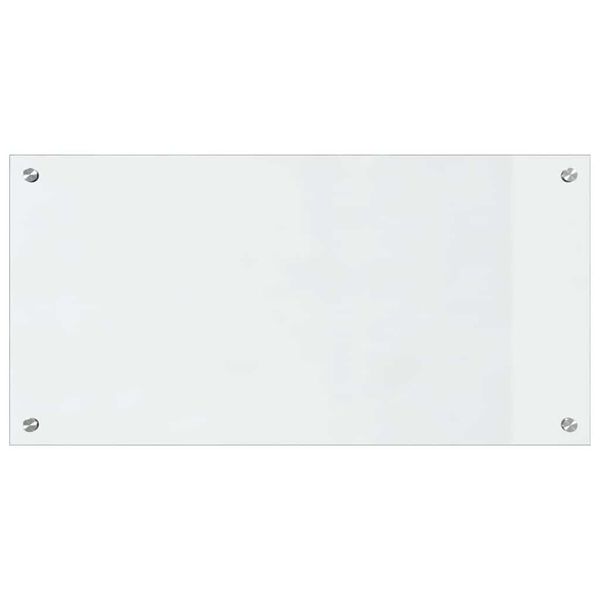 vidaXL Πίσω Πάνελ Κουζίνας Διαφανές 80 x 40 cm σκληρυμένο γυαλί