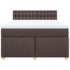 vidaXL &Kappa;&rho;&epsilon;&beta;ά&tau;&iota; Boxspring &mu;&epsilon; &Sigma;&tau;&rho;ώ&mu;&alpha; &Sigma;&kappa;&omicron;ύ&rho;&omicron; &Kappa;&alpha;&phi;έ 140x190 &epsilon;&kappa;. &Upsilon;&phi;&alpha;&sigma;&mu;ά&tau;&iota;&nu;&omicron;