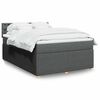 vidaXL &Kappa;&rho;&epsilon;&beta;ά&tau;&iota; Boxspring &mu;&epsilon; &Sigma;&tau;&rho;ώ&mu;&alpha; &Sigma;&kappa;&omicron;ύ&rho;&omicron; &Gamma;&kappa;&rho;&iota; 160x200 &epsilon;&kappa; &Upsilon;&phi;&alpha;&sigma;&mu;ά&tau;&iota;&nu;&omicron;