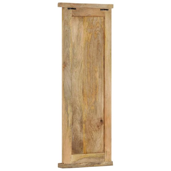 vidaXL Κρεμάστρες Τοίχου 2 τεμ. 38 x 100 εκ. από Μασίφ Ξύλο Μάνγκο