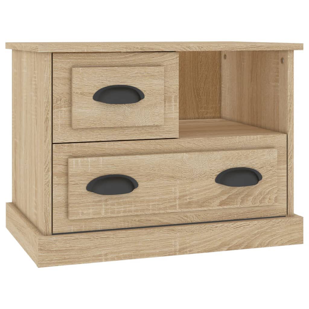 vidaXL Κομοδίνο Sonoma Δρυς 60 x 39 x 45 εκ.