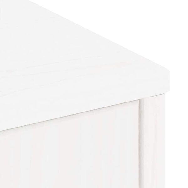 vidaXL Πλαϊνά ντουλάπια 4 τεμ. ODDA 40x24x79 εκ. από Μασίφ Ξύλο Πεύκου