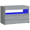 vidaXL &Kappa;&omicron;&mu;&omicron;&delta;ί&nu;&alpha; &mu;&epsilon; LED &Gamma;&kappa;&rho;&iota; Sonoma 60 x 35 x 40 &epsilon;&kappa;.