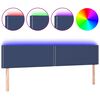 vidaXL &Kappa;&epsilon;&phi;&alpha;&lambda;ά&rho;&iota; &Kappa;&rho;&epsilon;&beta;&alpha;&tau;&iota;&omicron;ύ LED &Mu;&pi;&lambda;&epsilon; 180x5x78/88 &epsilon;&kappa;. &Upsilon;&phi;&alpha;&sigma;&mu;ά&tau;&iota;&nu;&omicron;