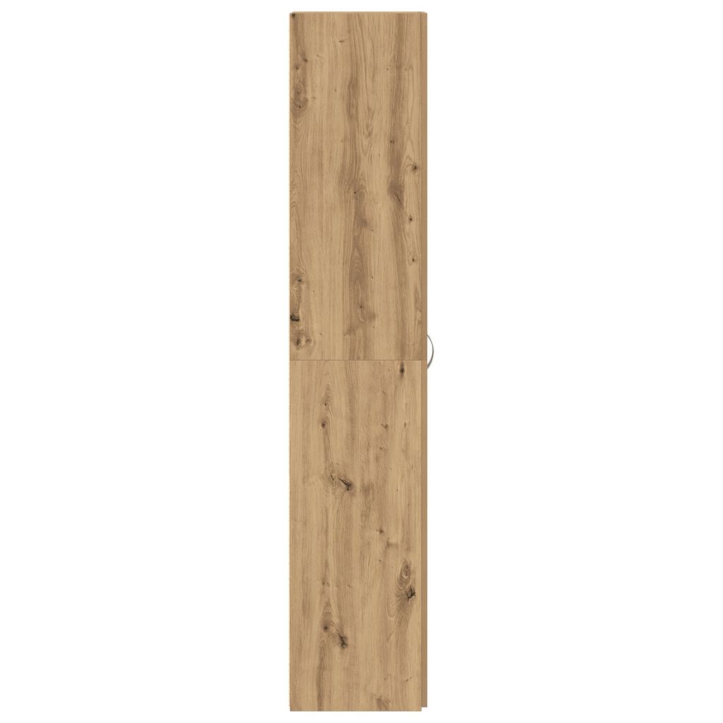 vidaXL Ντουλάπι Παπουτσιών Artisan Oak 80x35,5x180 εκ Επεξεργασμένο Ξύλο