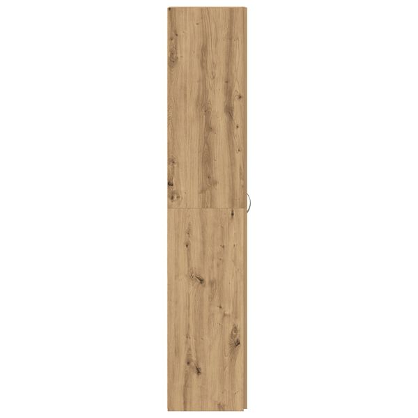 vidaXL Ντουλάπι Παπουτσιών Artisan Oak 80x35,5x180 εκ Επεξεργασμένο Ξύλο