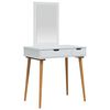 vidaXL &Sigma;&epsilon;&tau; &Tau;&rho;&alpha;&pi;&epsilon;&zeta;&iota;&omicron;ύ &Mu;&alpha;&kappa;&iota;&gamma;&iota;ά&zeta; FAUSKE 2 pcs &Lambda;&epsilon;&upsilon;&kappa;ό 76 x 50 x 143 &epsilon;&kappa;