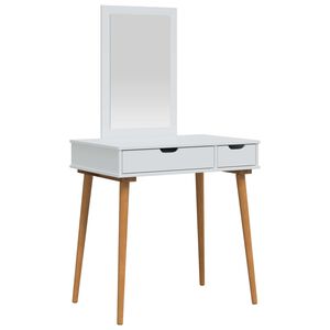 vidaXL &Sigma;&epsilon;&tau; &Tau;&rho;&alpha;&pi;&epsilon;&zeta;&iota;&omicron;ύ &Mu;&alpha;&kappa;&iota;&gamma;&iota;ά&zeta; FAUSKE 2 pcs &Lambda;&epsilon;&upsilon;&kappa;ό 76 x 50 x 143 &epsilon;&kappa;