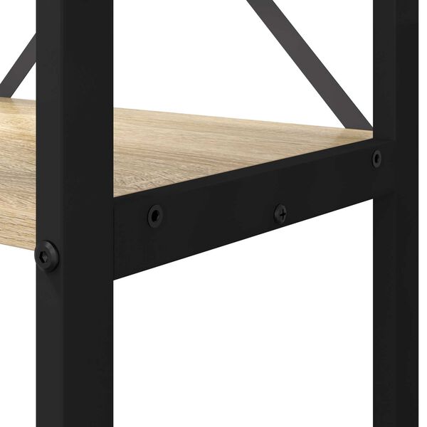 vidaXL Βιβλιοθήκη Sonoma Δρυς 40 x 30 x 118 εκ Επεξεργασμένο ξύλο