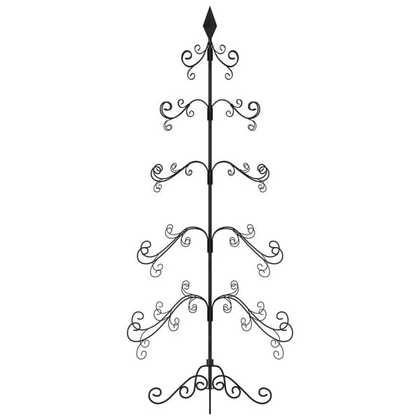 vidaXL Χριστουγεννιάτικο Δέντρο Διακοσμητικό Μαύρο 150 εκ.