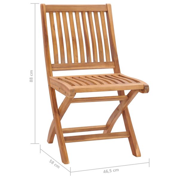 vidaXL Καρέκλες Κήπου 2 τεμ. από Μασίφ Ξύλο Teak Λευκά Κρεμ Μαξιλάρια