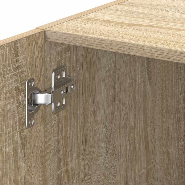 vidaXL Ντουλάπι Αποθήκευσης Στενό Δρυς 30x42,5x225 εκ. Επεξεργ. Ξύλο