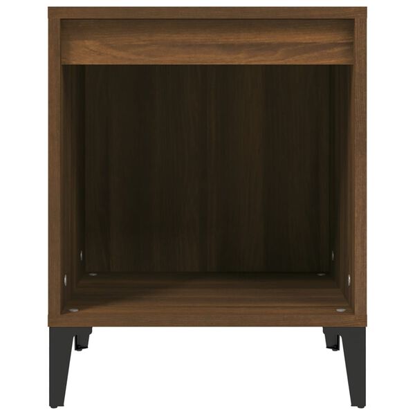vidaXL Κομοδίνο Καφέ Δρυς 40x35x50 εκ.