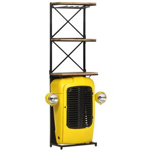 vidaXL &Kappa;ά&beta;&alpha; &Kappa;&rho;&alpha;&sigma;&iota;ώ&nu; &Kappa;ί&tau;&rho;&iota;&nu;&eta; Ό&psi;&eta; &Tau;&rho;&alpha;&kappa;&tau;έ&rho; 49x31x172 &epsilon;&kappa;.&Mu;&alpha;&sigma;ί&phi; &Xi;ύ&lambda;&omicron; &Mu;ά&nu;&gamma;&kappa;&omicron;