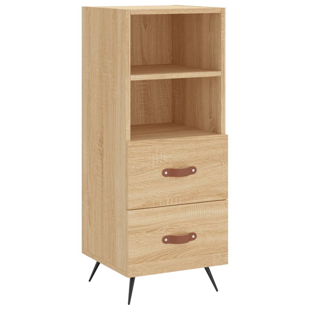 vidaXL Ντουλάπι Sonoma Δρυς 34,5x34x90 εκ. από Επεξεργασμένο Ξύλο