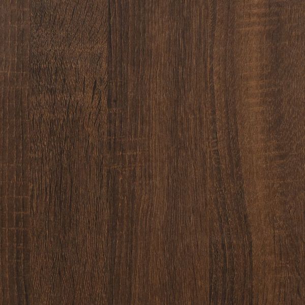 vidaXL Έπιπλο Τηλεόρασης Επιτοίχιο Καφέ Δρυς 40x34,5x60 εκ.