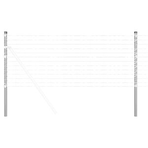 vidaXL &Sigma;&tau;ύ&lambda;&omicron;&sigmaf; &Pi;&epsilon;&rho;&iota;&phi;&rho;ά&xi;&epsilon;&omega;&nu; 2 &tau;&epsilon;&mu;. &Alpha;&sigma;&eta;&mu;ί 50 cm