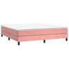 vidaXL &Kappa;&rho;&epsilon;&beta;ά&tau;&iota; Boxspring &mu;&epsilon; &Sigma;&tau;&rho;ώ&mu;&alpha; &Rho;&omicron;&zeta; 180x200 &epsilon;&kappa;. &Beta;&epsilon;&lambda;&omicron;ύ&delta;&iota;&nu;&omicron;