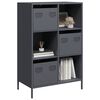 vidaXL Ντουλάπι Ανθρακί 68x39x103,5 εκ. από Χάλυβα