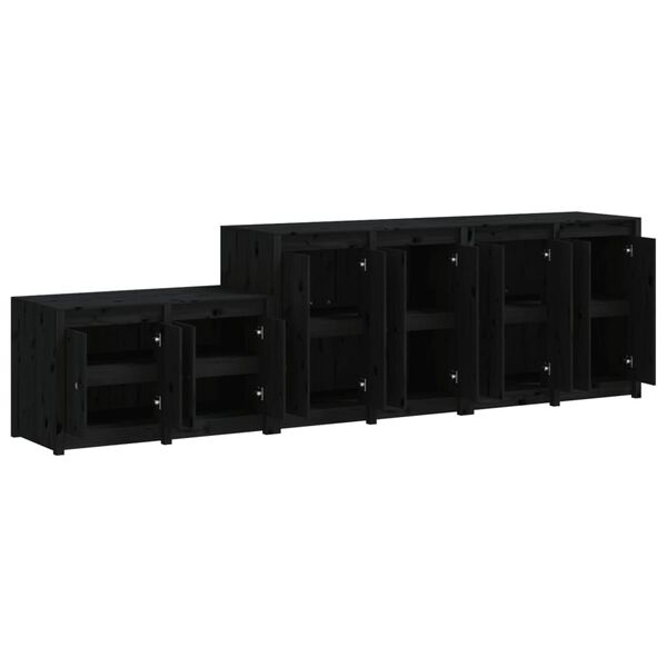 vidaXL &Nu;&tau;&omicron;&upsilon;&lambda;ά&pi;&iota;&alpha; &Kappa;&omicron;&upsilon;&zeta;ί&nu;&alpha;&sigmaf; &Epsilon;&xi;. &Chi;ώ&rho;&omicron;&upsilon; 3 &tau;&epsilon;&mu;. &Mu;&alpha;ύ&rho;&alpha; &Mu;&alpha;&sigma;ί&phi; &Xi;ύ&lambda;&omicron; &Pi;&epsilon;ύ&kappa;&omicron;&upsilon;